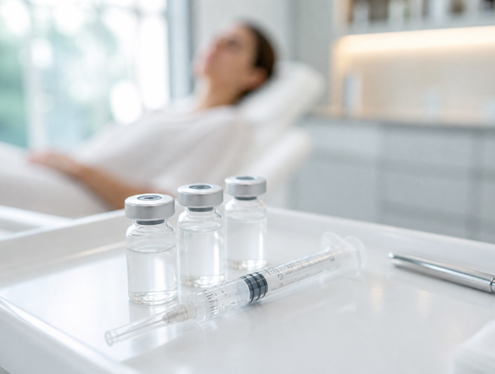 جلسات فيلر وتجميل غير جراحي في عيادة تجميل